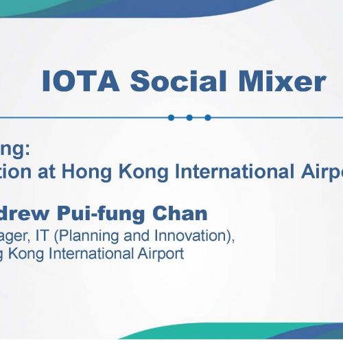 IOTA Social Mixer: IoT Application at Hong Kong International Airport