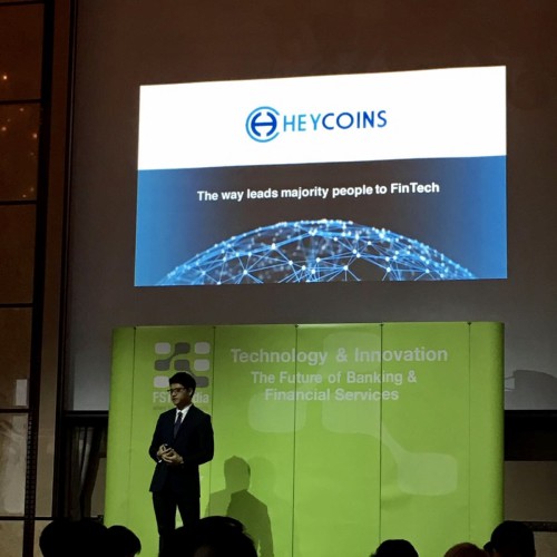 Heycoins @ The Future of Banking, Hong Kong