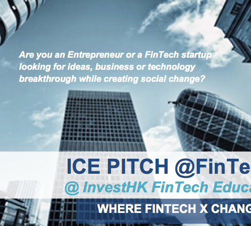 ICE PITCH @ FinTech 2017 at InvestHK FinTech Education Week